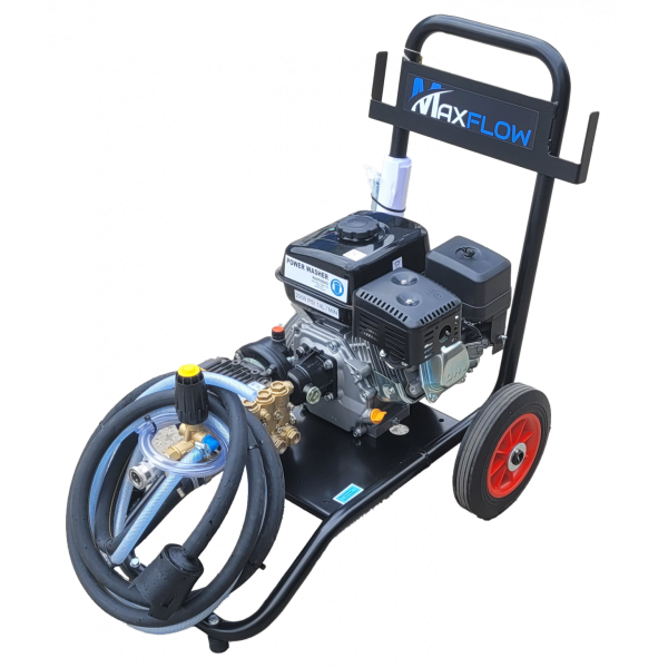 Maxflow Semi-Industrial Pressure Washer - Loncin G200 14 LPM Upright Frame - Image 2